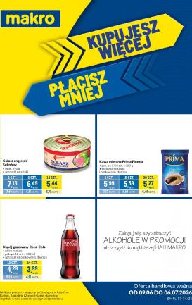 makro - Nowa gazetka Makro - Kupujesz więcej płacisz mniej ważna od 09.06.2026 do 06.07.2026