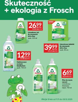 makro - Gazetka Makro - Ulotka Frosch - ważna od 11.11. do 08.12.