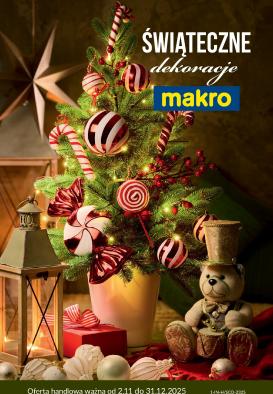 makro - Gazetka Makro - Katalog świąteczne dekoracje - ważna od 02.11. do 31.12.