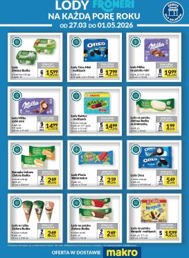 makro - Aktualna gazetka Makro - Ulotka Fronerii ważna od 27.03.2026 do 01.05.2026
