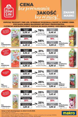 makro - Aktualna gazetka Makro - Ulotka Fine Life ważna od 24.03.2026 do 30.04.2026