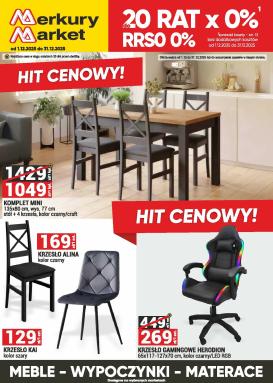merkury-market - Gazetka Merkury Market - Meble, wypoczynki, materace - ważna od 01.12. do 31.12.