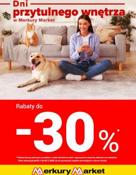 merkury-market - Gazetka Merkury Market - Dni przytulnego wnętrza w... - ważna od 22.11. do 30.11.