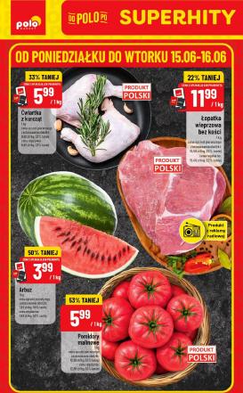 polomarket - Aktualna gazetka POLO market - Katalog Superhity ważna od 15.06.2026 do 16.06.2026