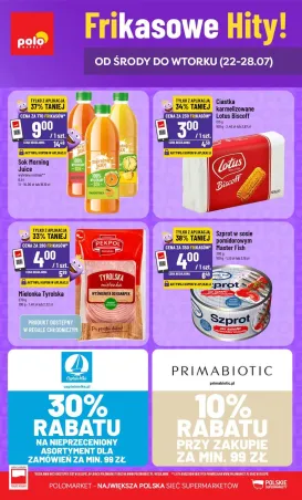 polomarket - Nowa gazetka POLO market - Wyjątkowe Frikasy ważna od 22.07.2026 do 28.07.2026