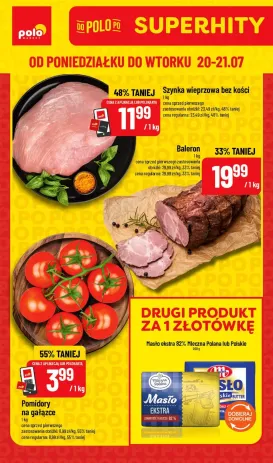 polomarket - Aktualna gazetka POLO market - SuperHity ważna od 20.07.2026 do 21.07.2026