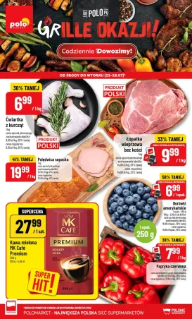 polomarket - Nowa gazetka POLO market - Nowe promocje POLOmarket do 28.07 (G30) ważna od 22.07.2026 do 28.07.2026