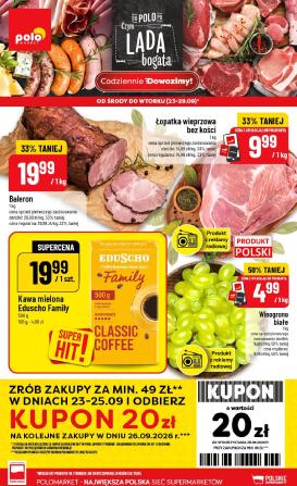 polomarket - Nowa gazetka POLO market ważna od 23.09.2026 do 29.09.2026