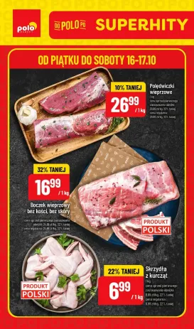 polomarket - Nowa gazetka POLO market - Super Hity ważna od 16.10.2026 do 17.10.2026