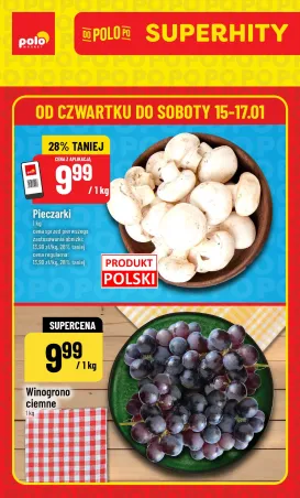 polomarket - Gazetka POLO market - Super Hity na Weekend - ważna od 15.01. do 17.01.