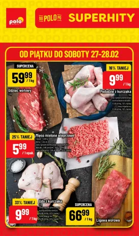 polomarket - Gazetka POLO market - Super Hity na Weekend - ważna od 26.02.2026 do 28.02.2026