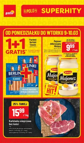 polomarket - Gazetka POLO market - Super Hity - ważna od 09.03.2026 do 10.03.2026