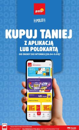 polomarket - Aktualna gazetka POLO market - Kupuj taniej z POLOappką ważna od 29.04.2026 do 05.05.2026
