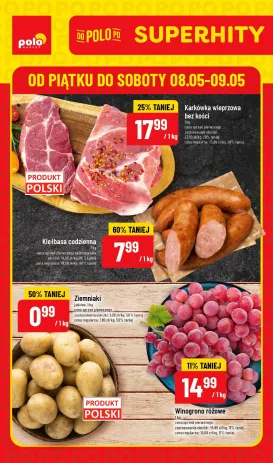 polomarket - Nowa gazetka POLO market - Superhity ważna od 08.05.2026 do 09.05.2026