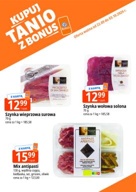 e-leclerc - Aktualna gazetka E.Leclerc - Kupuj tanio z bonus ważna od 22.09.2026 do 03.10.2026