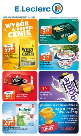 e-leclerc - Gazetka E.Leclerc - ważna od 28.10. do 08.11.