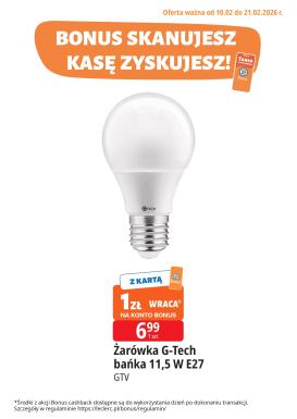 e-leclerc - Gazetka E.Leclerc - Bonus skanujesz kasę zyskujesz - ważna od 10.02.2026 do 21.02.2026