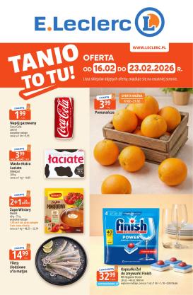 e-leclerc - Gazetka E.Leclerc - ważna od 16.02.2026 do 23.02.2026