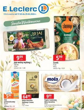 e-leclerc - Gazetka E.Leclerc - Wielkanoc - ważna od 17.03.2026 do 29.03.2026