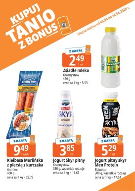 e-leclerc - Aktualna gazetka E.Leclerc - Kupuj tanio z bonus ważna od 08.04.2026 do 18.04.2026