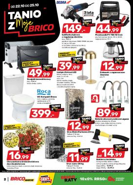brico-marche - Gazetka Bricomarché - Tanio z Moje Brico - ważna od 22.10. do 25.10.