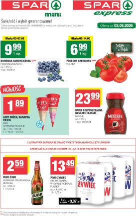 spar - Nowa gazetka SPAR - Mini ważna od 03.06.2026 do 14.06.2026