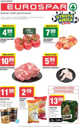 spar - Nowa gazetka SPAR - EUROSPAR | SPAR – świeżość i wybór gwarantowane ważna od 01.07.2026 do 07.07.2026