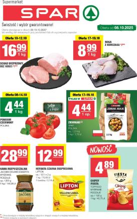 spar - Gazetka SPAR - ważna od 08.10. do 19.10.