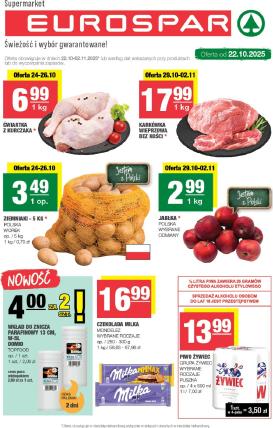 spar - Gazetka EUROSPAR - ważna od 22.10. do 02.11.