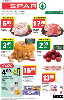 spar - Gazetka SPAR - ważna od 22.10. do 02.11.