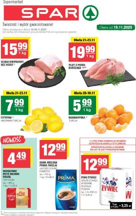 spar - Gazetka SPAR - ważna od 19.11. do 30.11.