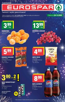 spar - Gazetka EUROSPAR - ważna od 30.12. do 04.01.