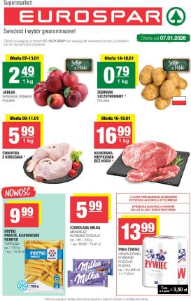 spar - Gazetka EUROSPAR - ważna od 07.01. do 18.01.