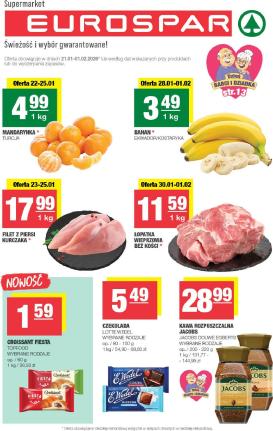 spar - Gazetka EUROSPAR - ważna od 21.01. do 01.02.
