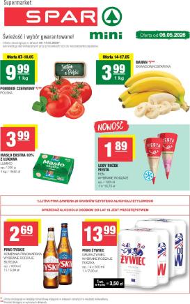 spar - Nowa gazetka SPAR - Mini ważna od 06.05.2026 do 17.05.2026