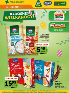 groszek - Gazetka Groszek - Minimarket - ważna od 26.03.2026 do 01.04.2026