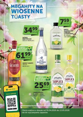 groszek - Nowa gazetka Groszek - Gazetka alkoholowa ważna od 30.04.2026 do 13.05.2026