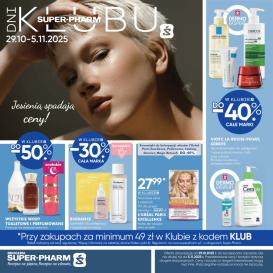 super-pharm - Gazetka Super-Pharm - Dni Klubu - ważna od 29.10. do 05.11.
