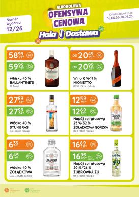 eurocash - Aktualna gazetka Eurocash - Ofensywa Alkoholowa EC12 ważna od 16.06.2026 do 30.06.2026
