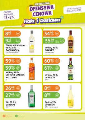 eurocash - Aktualna gazetka Eurocash - Ofensywa Alkoholowa ważna od 01.07.2026 do 15.07.2026
