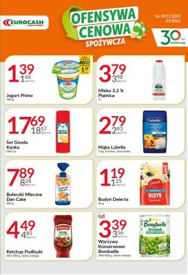 eurocash - Gazetka Eurocash - Ofensywa Spożywcza - ważna od 16.11. do 29.11.