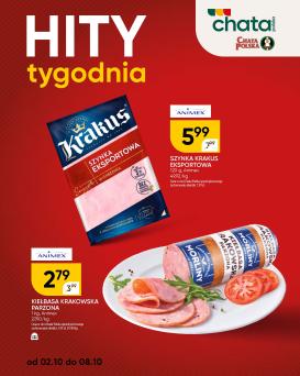 chata-polska - Gazetka Chata Polska - Hity tygodnia - ważna od 02.10. do 08.10.