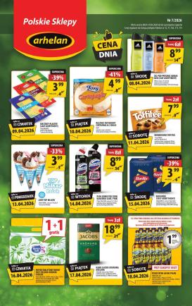 arhelan - Aktualna gazetka Arhelan ważna od 08.04.2026 do 19.04.2026