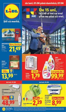 lidl - Lidl - Catalogul săptămânal pliante pentru săptămâna viitoare de la luni 01.06.2026 până la duminică 07.06.2026