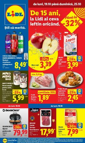 lidl - Lidl pliante pentru săptămâna viitoare de la luni 19.10.2026 până la duminică 25.10.2026