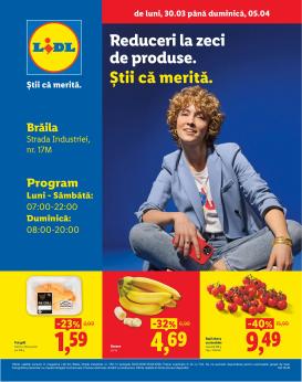 lidl - Catalog Lidl - Brăila online – oferte valabile din 30.03.2026