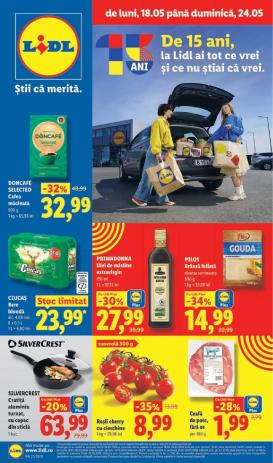 lidl - Lidl pliante pentru săptămâna viitoare de la luni 18.05.2026 până la duminică 24.05.2026