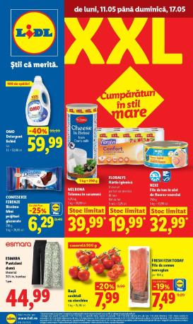 lidl - Brosura Lidl valabilă de la luni 11.05.2026 până la duminică 17.05.2026