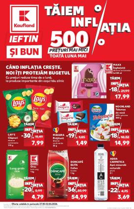 kaufland - Pliantele viitoare Kaufland valabil de la miercuri 27.05.2026 până la marți 02.06.2026