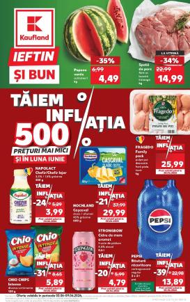 kaufland - Kaufland pliante pentru săptămâna viitoare de la miercuri 03.06.2026 până la marți 09.06.2026
